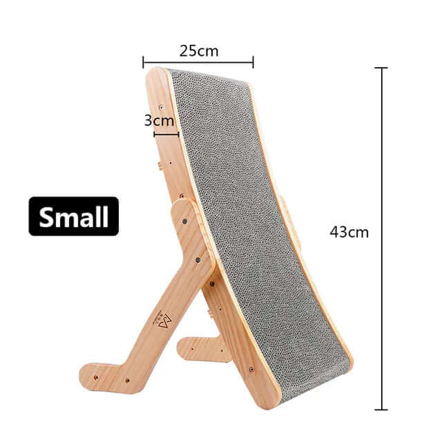 Durable TAILTRAIL cat scratch board dimensions and design, perfect for satisfying cat scratching needs.