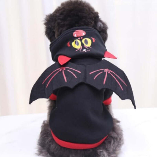TAILTRAIL Halloween Pet Skull Horror Costume Accessory for Cats Dogs