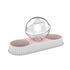 TAILTRAIL Automatic Pet Water and Food Feeder Bowl Set