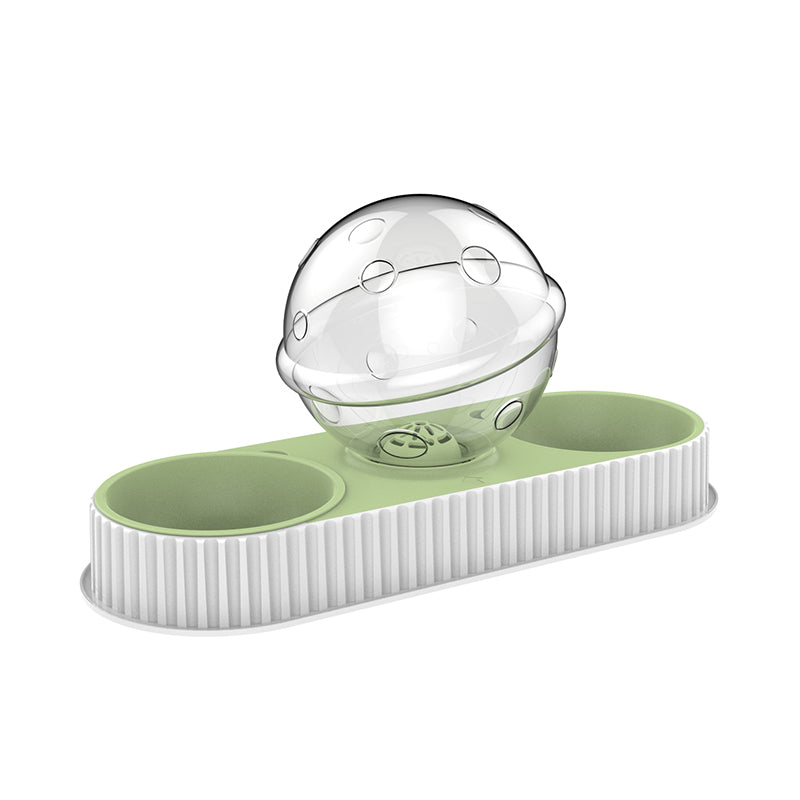 TAILTRAIL Automatic Pet Water and Food Feeder Bowl Set