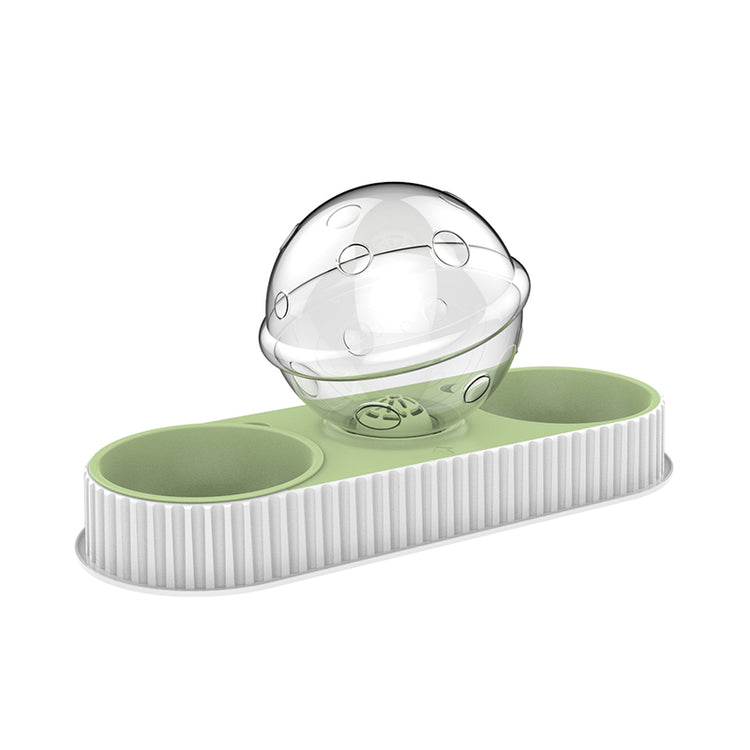 TAILTRAIL Automatic Pet Water and Food Feeder Bowl Set