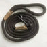 Adjustable Comfort Grip Slip Lead Leash in chocolate color for dogs by TAILTRAIL, 1/2 inch, 5ft long.