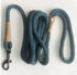 Comfort Grip Adjustable Lead Leash in sky blue for dogs by TAILTRAIL, 1/2 inch x 5ft, perfect for training and daily walks.