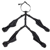 TAILTRAIL Anti-Slip Dog Shoes harness with adjustable straps and four protective covers for dogs&