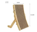 Durable cat scratch board by TAILTRAIL for cats, perfect size and design for scratching and protecting furniture.
