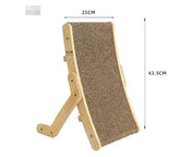 Durable cat scratch board by TAILTRAIL for cats, perfect size and design for scratching and protecting furniture.