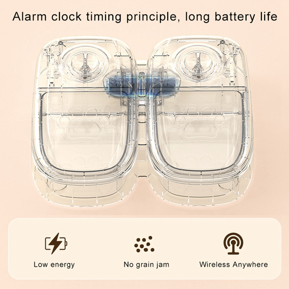 TAILTRAIL Smart Automatic Pet Feeder with Timer Bowl
