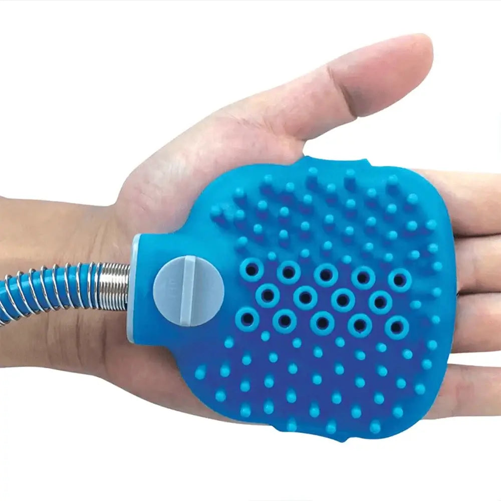 Gentle pet shower sponge from TAILTRAIL designed for easy cleaning during bath time.