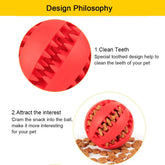 TAILTRAIL Interactive Toy Ball features a special design for cleaning pets&