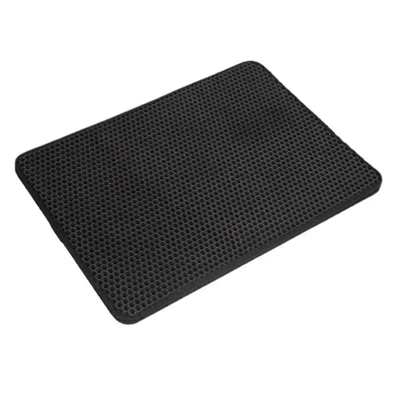 TAILTRAIL pet litter mat designed to trap excess litter and keep your home clean.