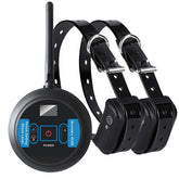 SafePet Wireless Fence system with collars and control unit for pets, featuring TAILTRAIL invisible boundary technology.