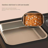 TAILTRAIL Adjustable Elevated Double Dog Feeding Bowls
