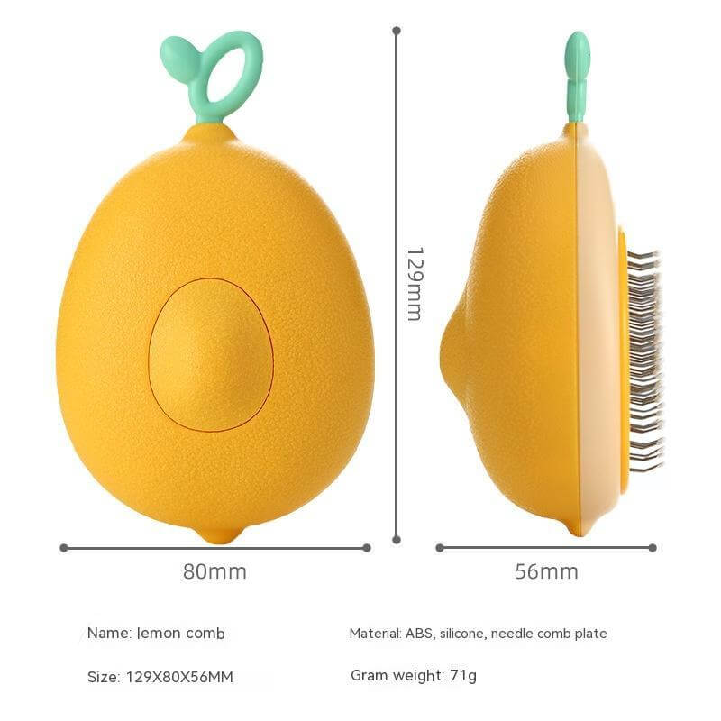 TAILTRAIL Avocado Cat Brush Hair Remover Stainless Steel Pet Comb
