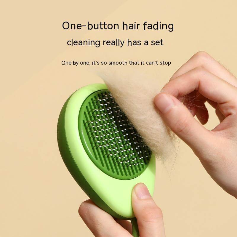 TAILTRAIL Avocado Cat Brush Hair Remover Stainless Steel Pet Comb