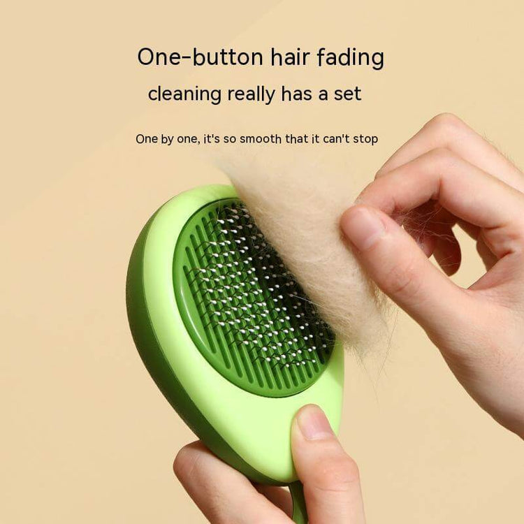 TAILTRAIL Avocado Cat Brush Hair Remover Stainless Steel Pet Comb