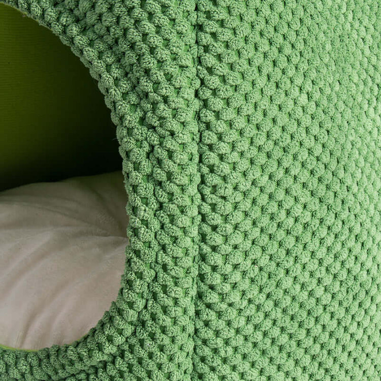 TAILTRAIL Cactus Cat Bed Warm Enclosed Pet Cave Nest