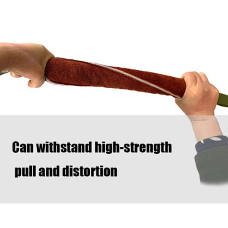TAILTRAIL Cowhide Dog Bite Training Stick Tug Toy