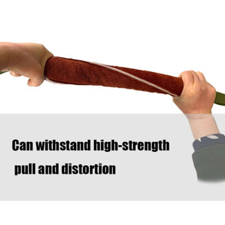 TAILTRAIL Cowhide Dog Bite Training Stick Tug Toy