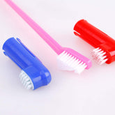 TAILTRAIL Double Head Pet Toothbrush Finger Brush Dental Care Set