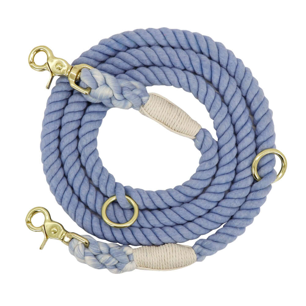 TAILTRAIL Gradient Dog Collar and Rope Leash Set