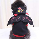 TAILTRAIL Halloween Pet Skull Horror Costume Accessory for Cats Dogs