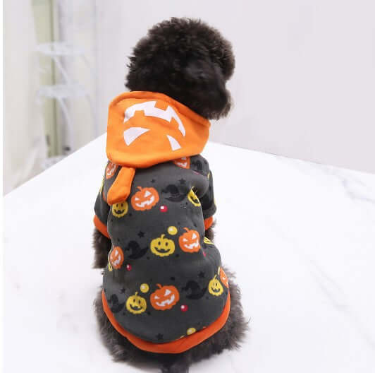TAILTRAIL Halloween Pet Skull Horror Costume Accessory for Cats Dogs