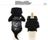 TAILTRAIL Halloween Pet Skull Horror Costume Accessory for Cats Dogs