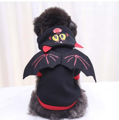 TAILTRAIL Halloween Pet Skull Horror Costume Accessory for Cats Dogs