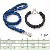 TAILTRAIL Heavy-Duty Nylon Dog Collar and Leash Set