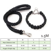 TAILTRAIL Heavy-Duty Nylon Dog Collar and Leash Set