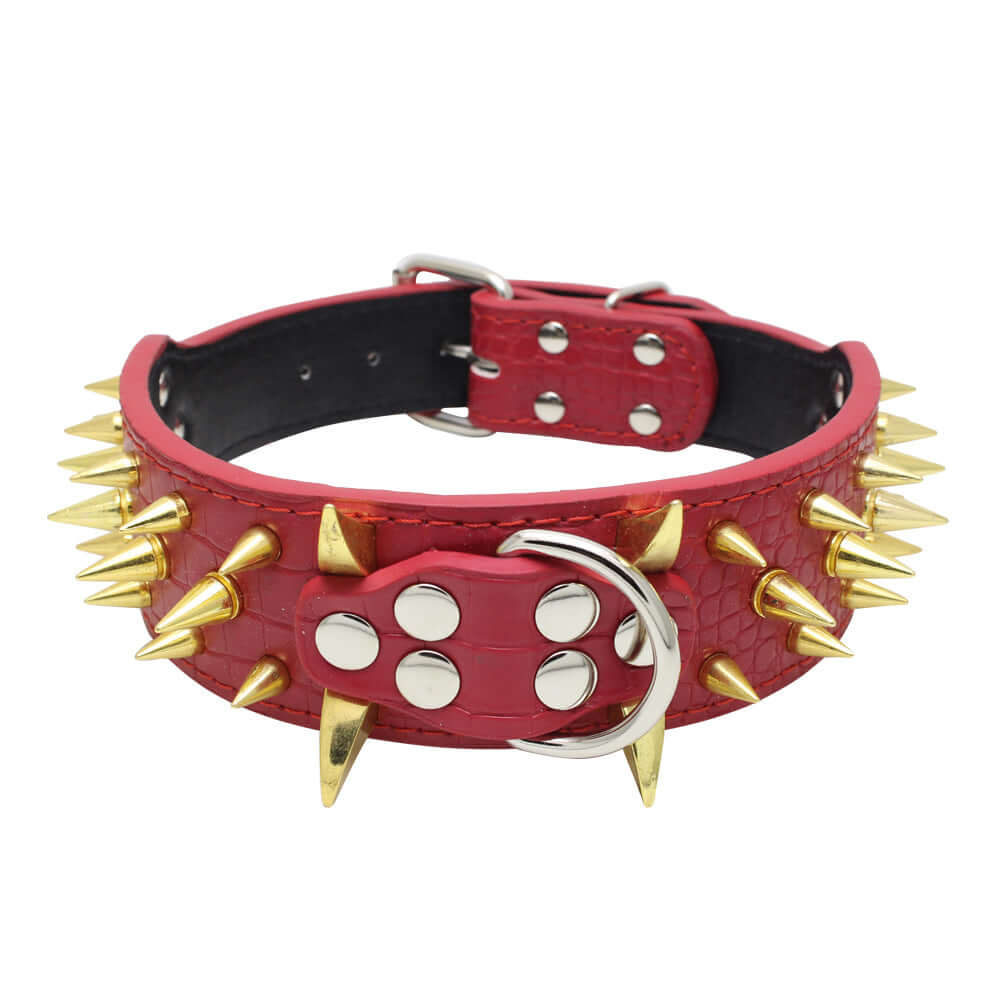 TAILTRAIL Heavy-Duty Rivet Bite-Resistant Dog Collar