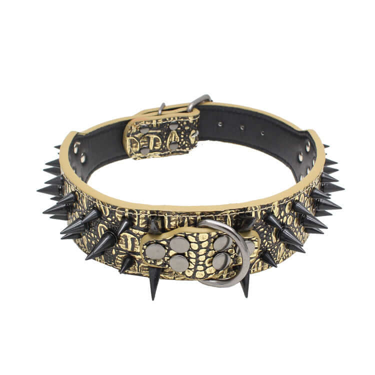 TAILTRAIL Heavy-Duty Rivet Bite-Resistant Dog Collar