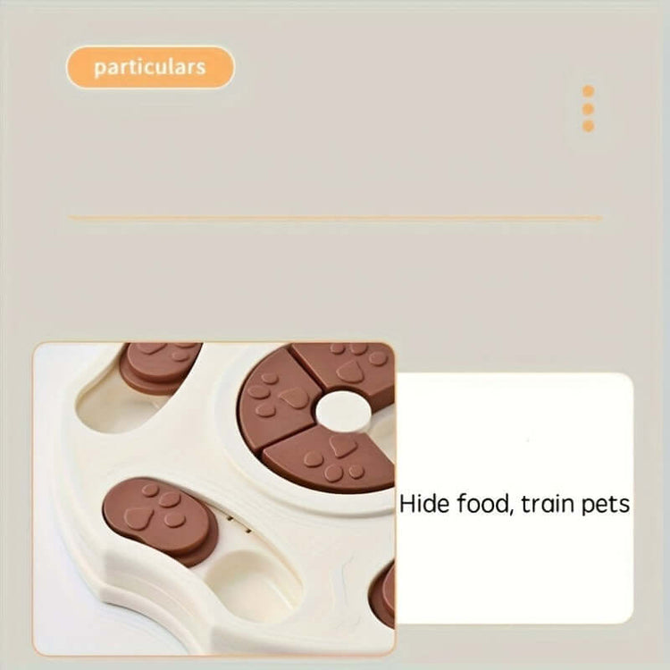 TAILTRAIL Interactive Slow Feed Intelligence Bowl for Pets