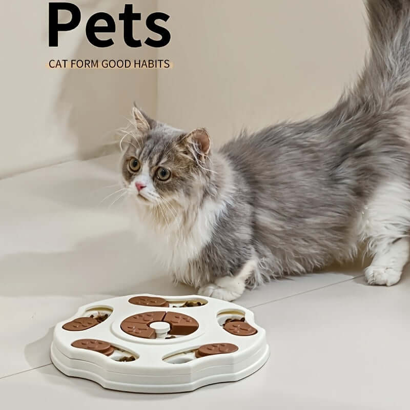 TAILTRAIL Interactive Slow Feed Intelligence Bowl for Pets