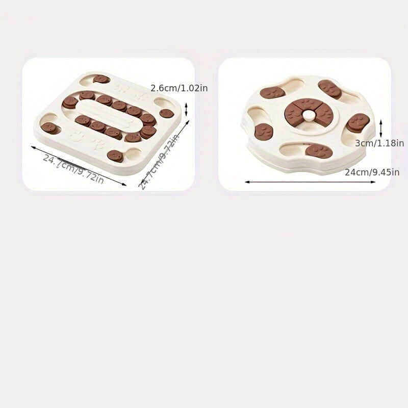 TAILTRAIL Interactive Slow Feed Intelligence Bowl for Pets