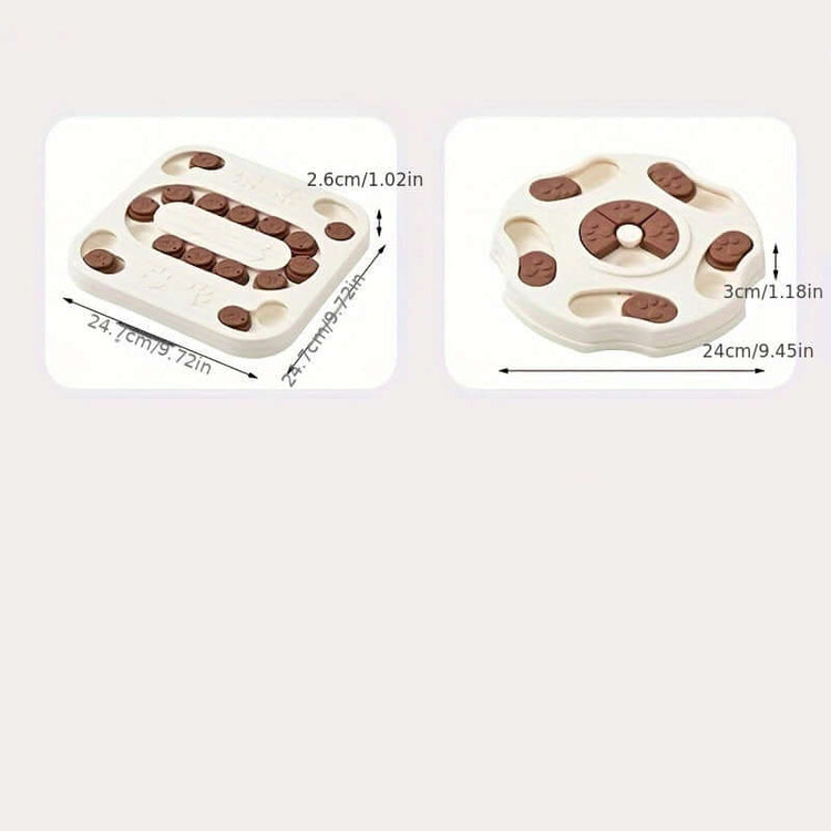 TAILTRAIL Interactive Slow Feed Intelligence Bowl for Pets