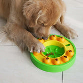 TAILTRAIL Interactive Slow Feeder Puzzle Bowl for Dogs