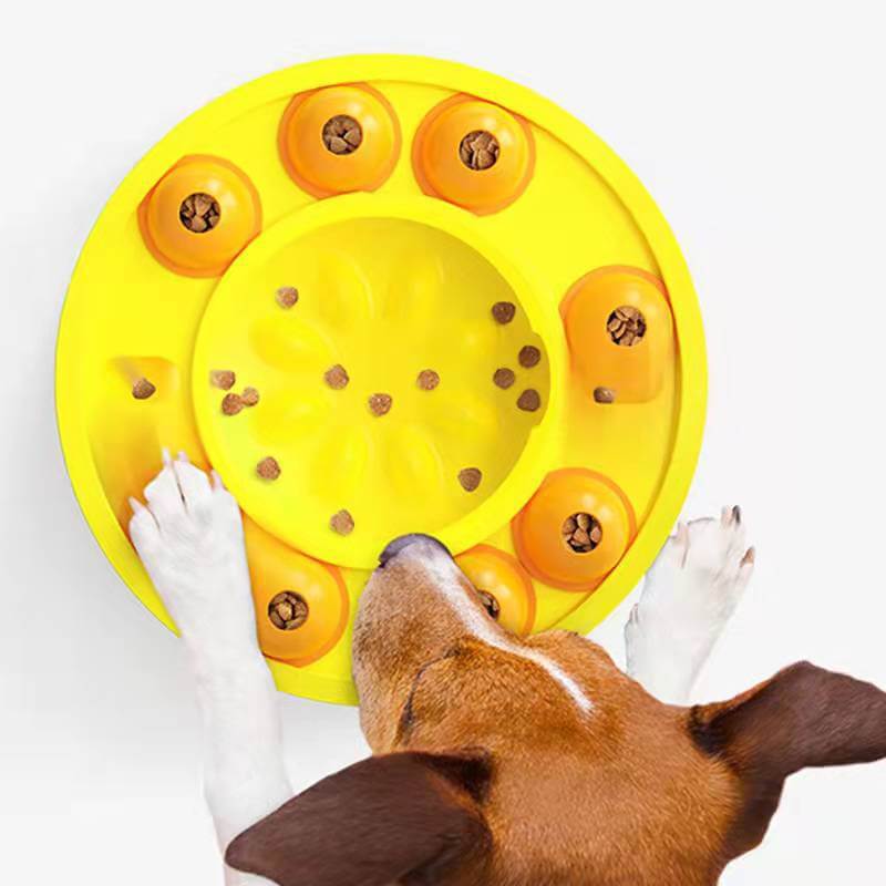 TAILTRAIL Interactive Slow Feeder Puzzle Bowl for Dogs