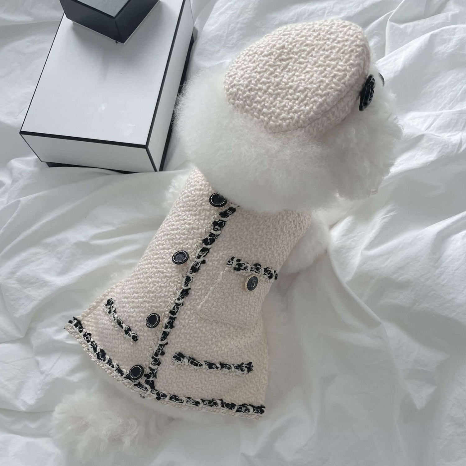 TAILTRAIL Pet Dog Cat Knitted Hat Winter Warm Accessories