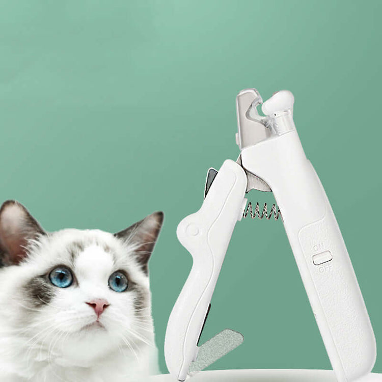 TAILTRAIL LED Pet Nail Clippers Stainless Steel Dog Cat Trimmer