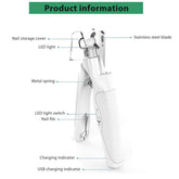 TAILTRAIL LED Pet Nail Clippers Stainless Steel Dog Cat Trimmer