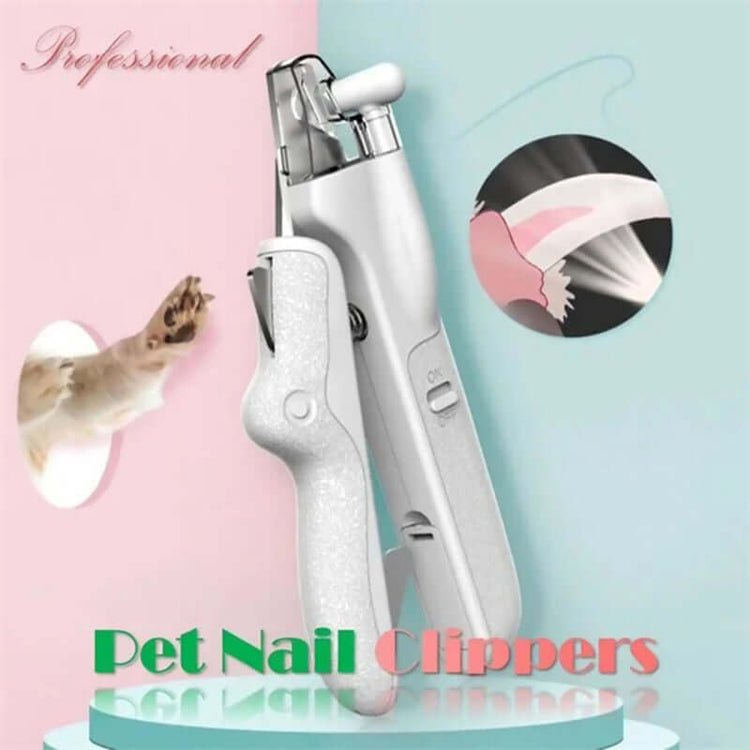 TAILTRAIL LED Pet Nail Clippers Stainless Steel Dog Cat Trimmer