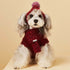 TAILTRAIL Pet Dog Wool Hat and Scarf Winter Accessory Set