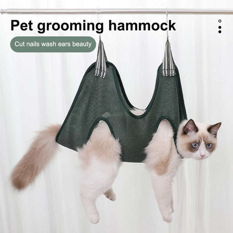 TAILTRAIL Pet Grooming Hammock Harness for Cats and Dogs