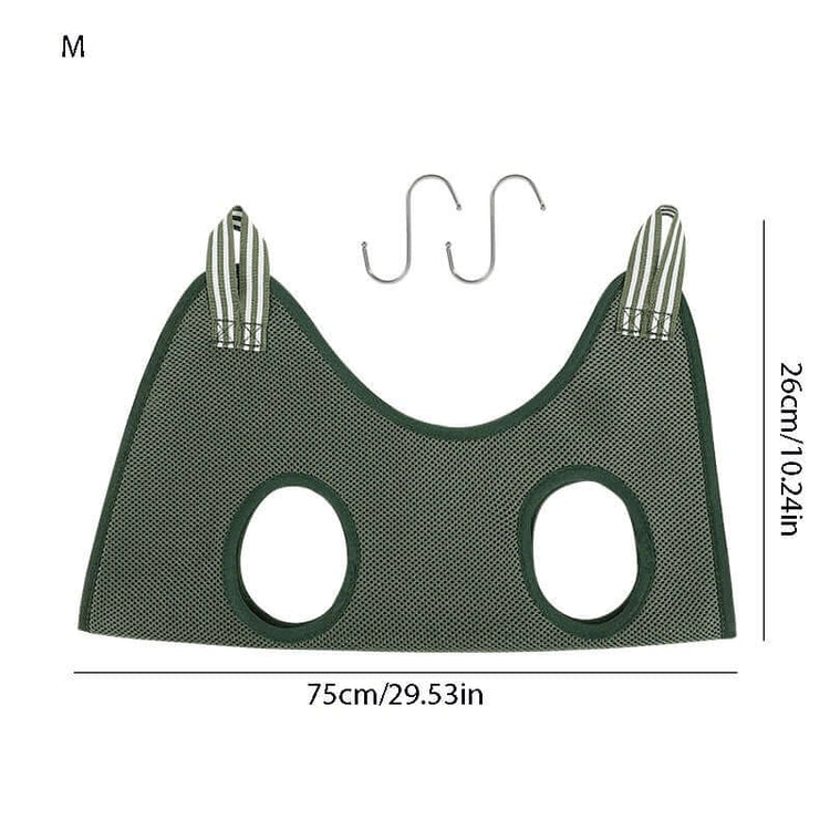 TAILTRAIL Pet Grooming Hammock Harness for Cats and Dogs