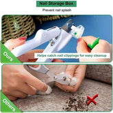 TAILTRAIL LED Pet Nail Clippers Stainless Steel Dog Cat Trimmer