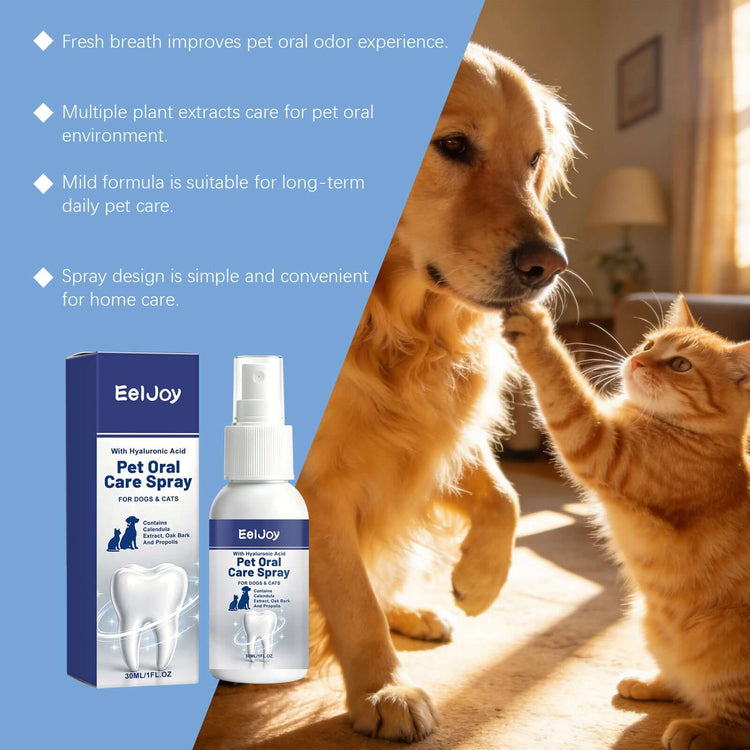 TAILTRAIL Pet Oral Care Spray for Dogs & Cats