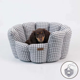 TAILTRAIL Plaid Pet Bed All-Season Cozy Sleeping Mat