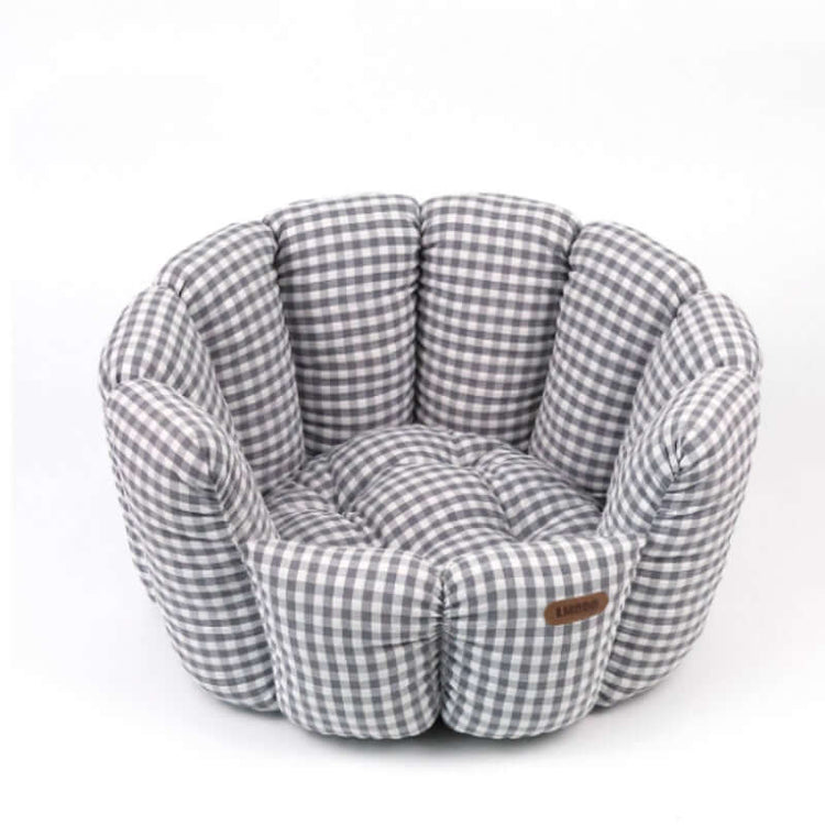 TAILTRAIL Plaid Pet Bed All-Season Cozy Sleeping Mat