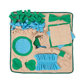 TAILTRAIL Snuffle Mat Nosework Feeding Puzzle for Dogs and Cats